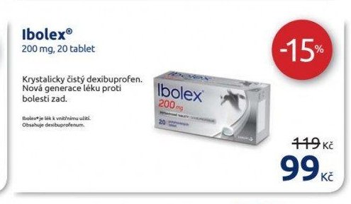 Ibolex 200 mg, 20 tablet