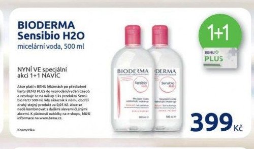 BIODERMA Sensibio H2O, 500 ml