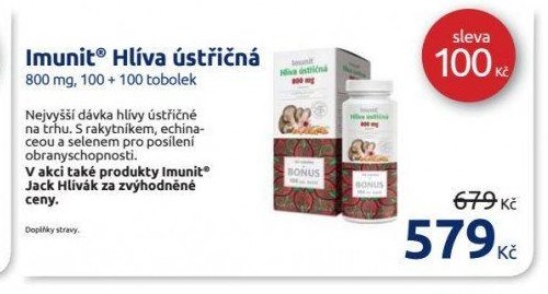 Imunit Hlíva ústřičná