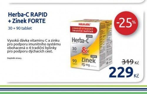 Herba-C RAPID + Zinek FORTE