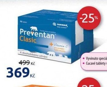 Preventan Clasic 90 tablet