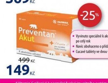 Preventan Akut 30 tablet