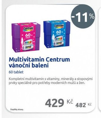 Multivitamin Centrum vánoční balení