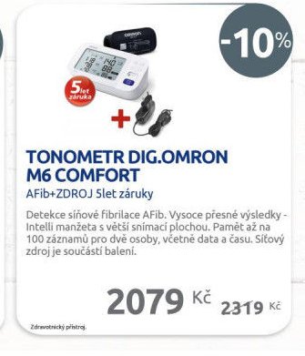 TONOMETR DIG.OMRON M6 COMFORT