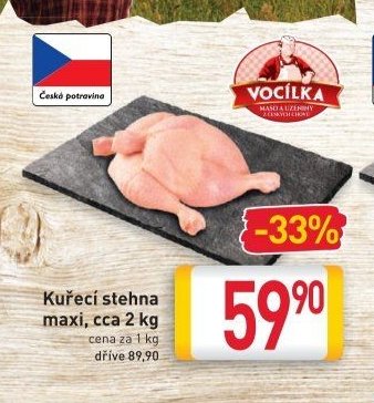 Kuřecí stehna maxi