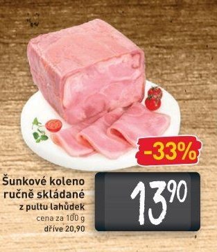 Šunkové koleno ručně skládané
