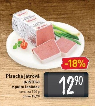 Písecká játrová paštika