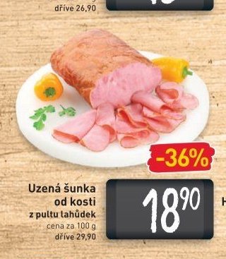 Uzená šunka od kosti