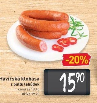 Havířská klobása