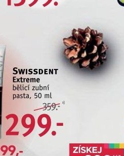 SWISSDENT Extreme bělící zubní pasta
