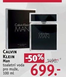 CALVIN KLEIN Man toaletní voda pro muže