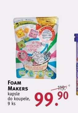 FOAM MAKERS kapsle do koupele