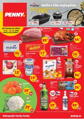 akční leták Penny Market 5.11.2020-11.11.2020