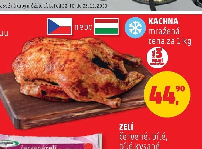 Kachna mražená