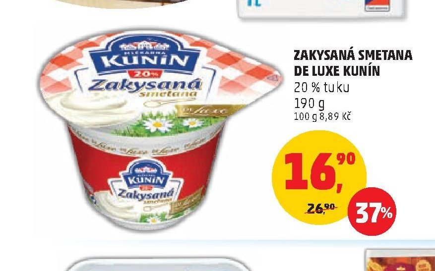 ZAKYSANÁ SMETANA DE LUXE KUNÍN