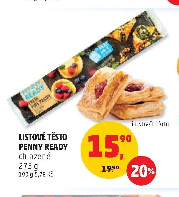LISTOVÉ TĚSTO PENNY READY
