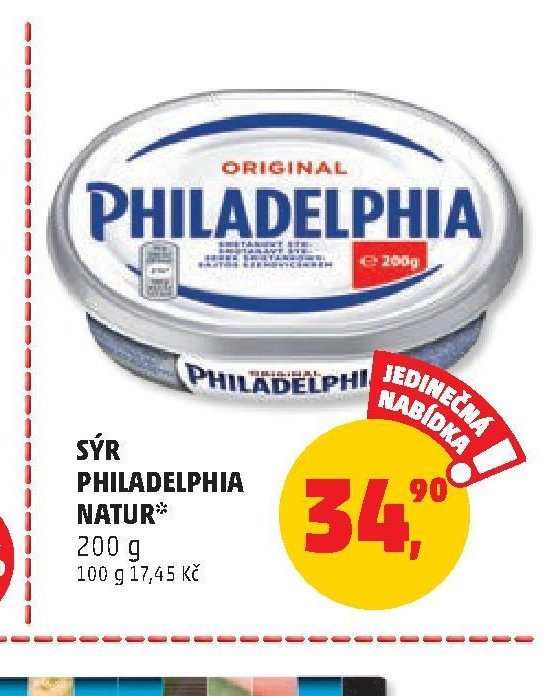 Sýr Philadelphia Natur