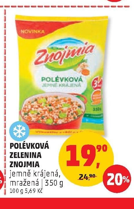 Polévková zelenina Znojmia