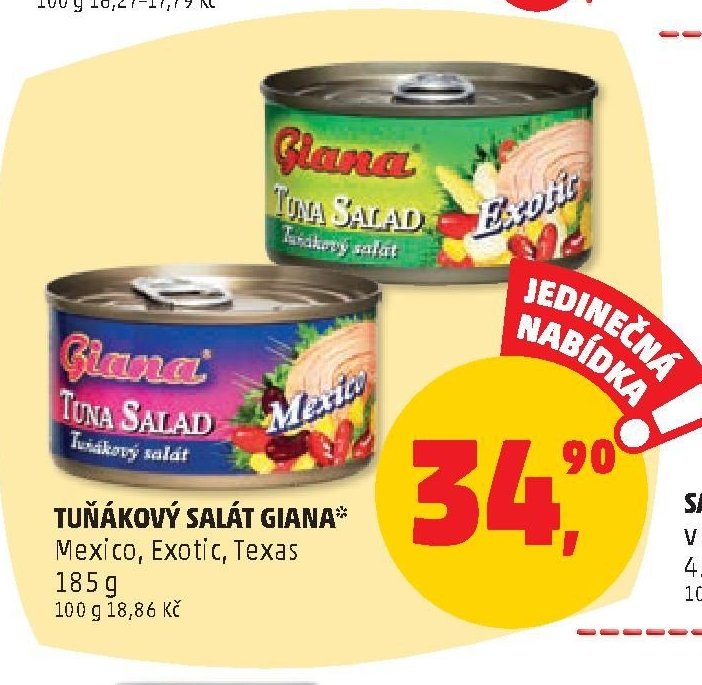 TUŇÁKOVÝ SALÁT GIANA
