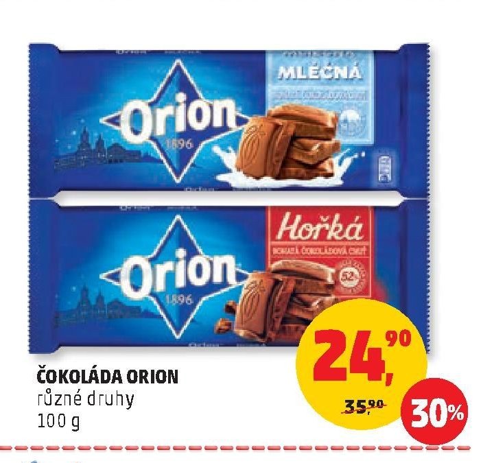 ČOKOLÁDA ORION