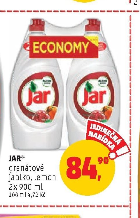 JAR granátové jablko, lemon