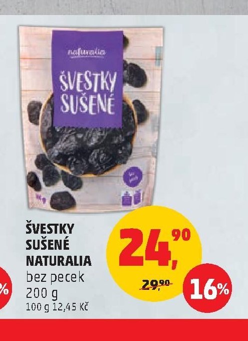 ŠVESTKY SUŠENÉ NATURALIA