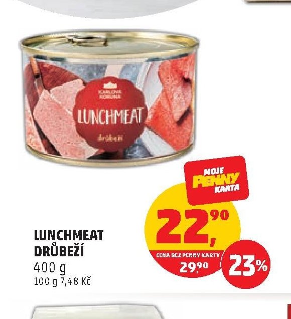 LUNCHMEAT DRŮBEŽÍ 400 g