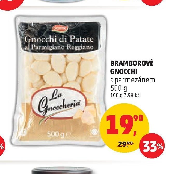 BRAMBOROVÉ GNOCCHI s parmezánem 500 g