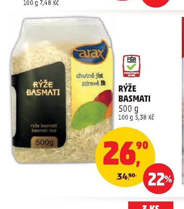 RÝŽE BASMATI 500 g