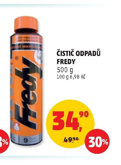 Čistič odpadů Fredy