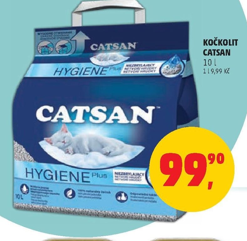 Kočkolit Catsan 10 l