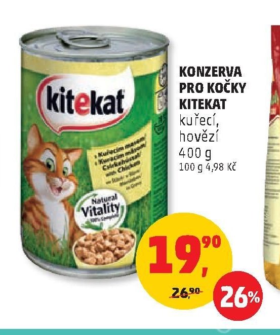 Konzerva pro kočky Kitekat 400 g