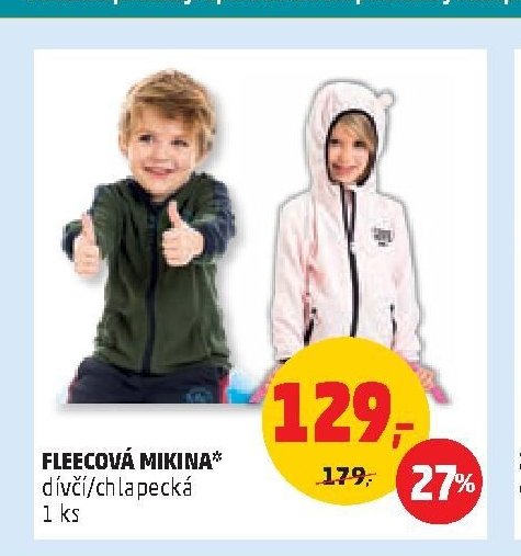 Fleecová mikina