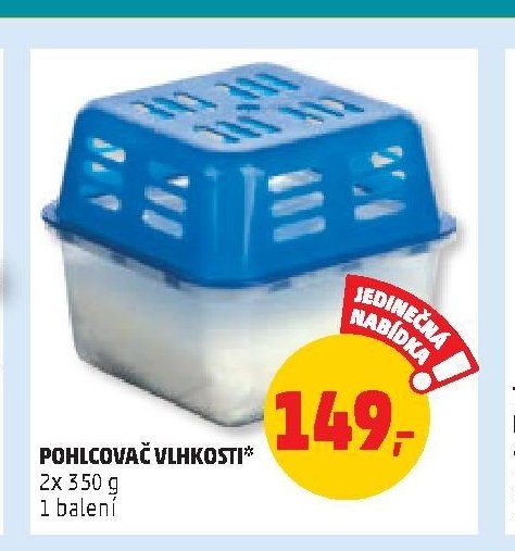 Pohlcovač vlhkosti 2x 350 g