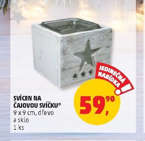 SVÍCEN NA ČAJOVOU SVÍČKU
