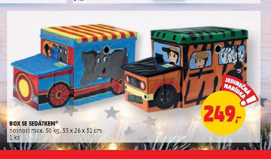 BOX SE SEDÁTKEM