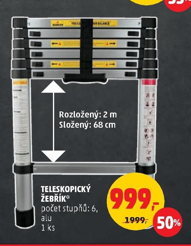 Teleskopický žebřík