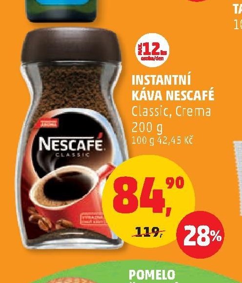 Instantní káva Nescafé