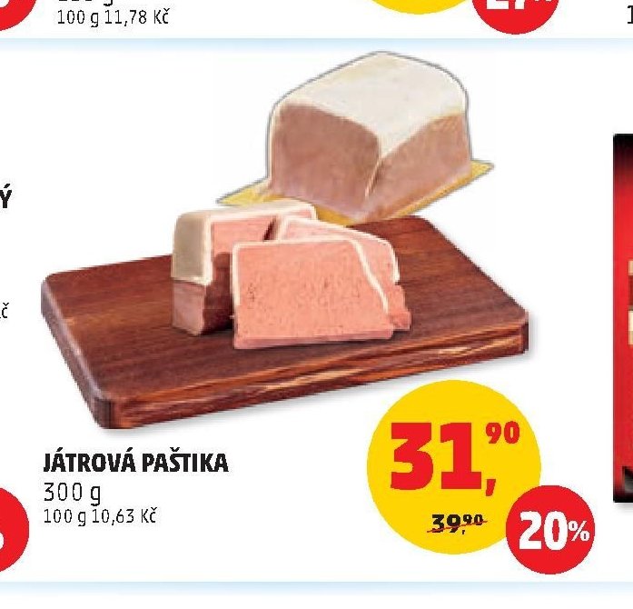 JÁTROVÁ PAŠTIKA 300 g