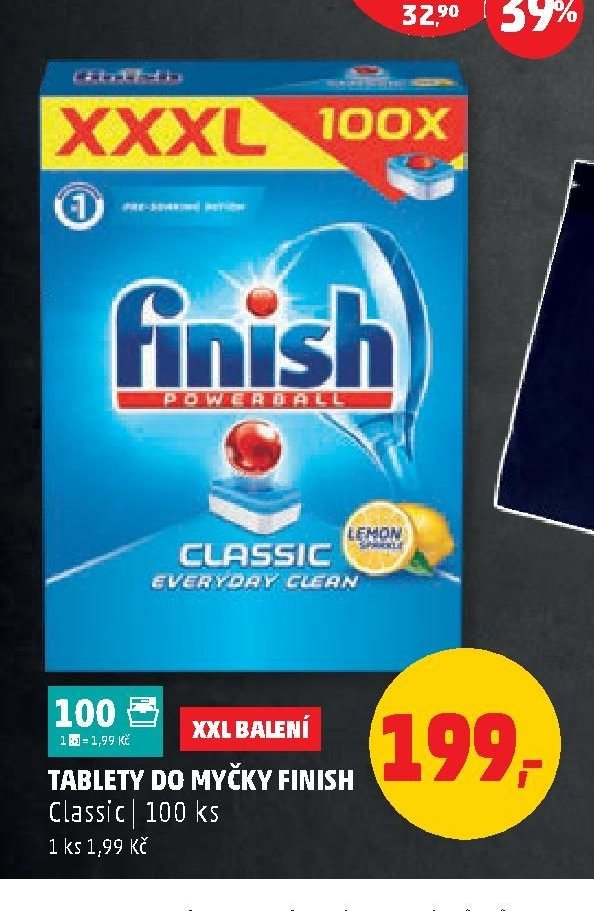 Tablety do myčky Finish Classic