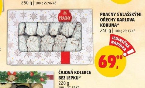 PRACNY S VLAŠSKÝMI OŘECHY KARLOVA KORUNA