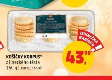 KOŠÍČKY KORPUS