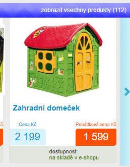 Zahradní domeček