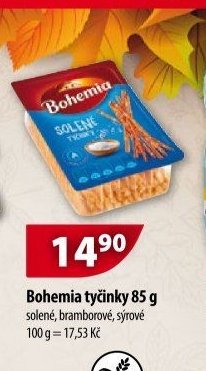 Bohemia tyčinky 85 g