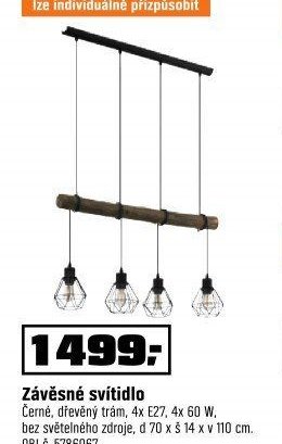Závěsné svítidlo - OBI akcniletaky.com