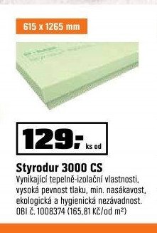 Styrodur 3000 CS - OBI akcniletaky.com