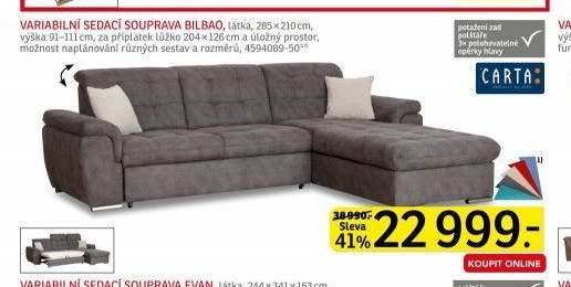 Variabilní sedací souprava Bilbao - ASKO akcniletaky.com