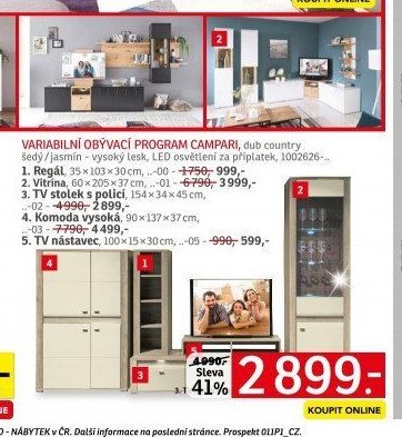 Variabilní obývací program Campari - ASKO akcniletaky.com