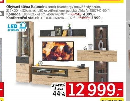 Obývací stěna Kalomira - ASKO akcniletaky.com