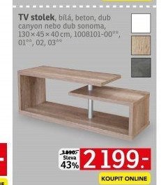 TV stolek - ASKO akcniletaky.com
